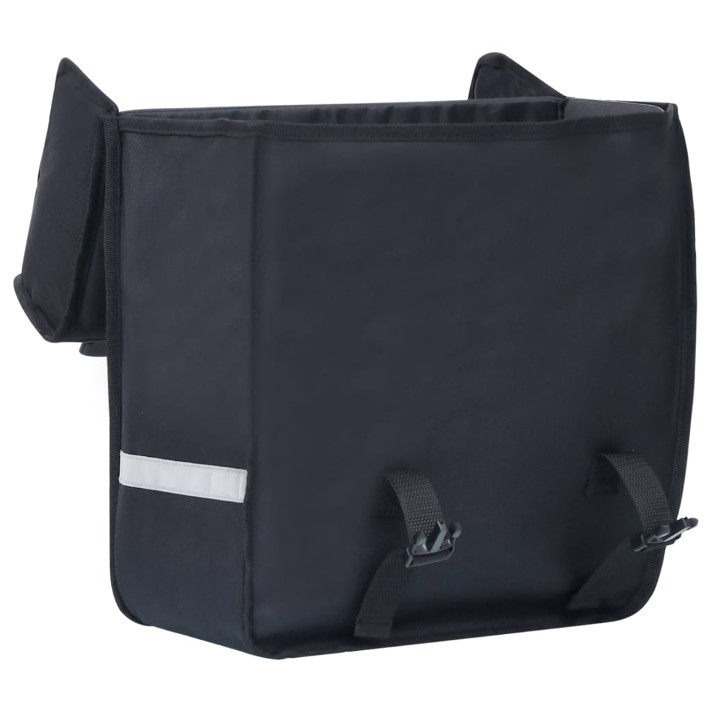 Fahrradtasche für Gepäckträger Wasserdicht 21 L Schwarz