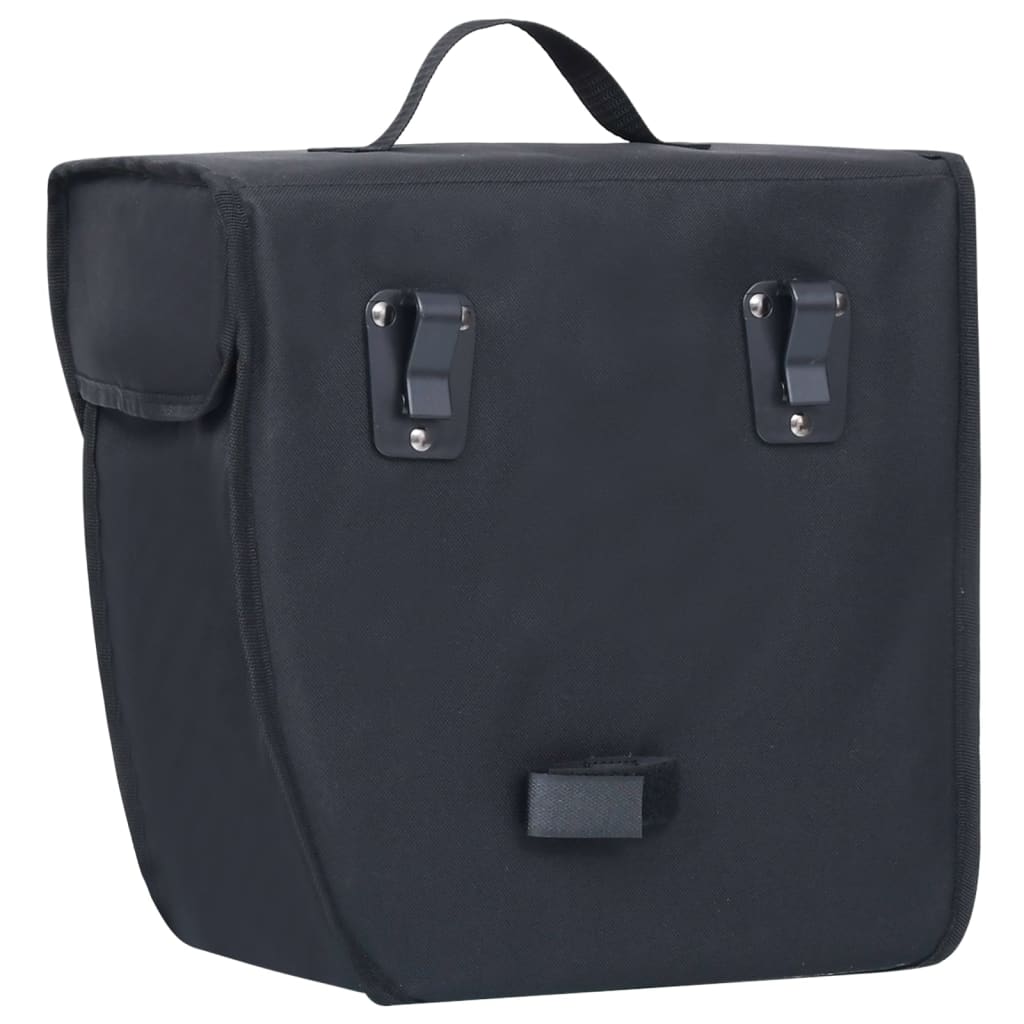 Fahrradtasche für Gepäckträger Wasserdicht 21 L Schwarz