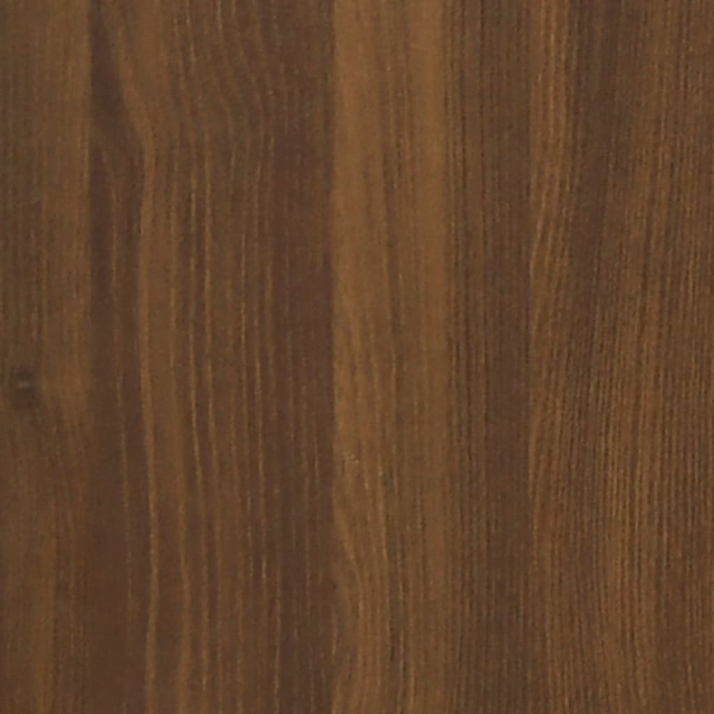 Schreibtisch mit Beistellschrank Braun Eichen-Optik