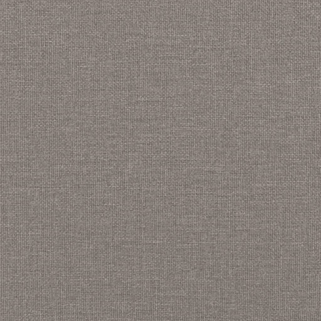 Schlafsofa Taupe Stoff