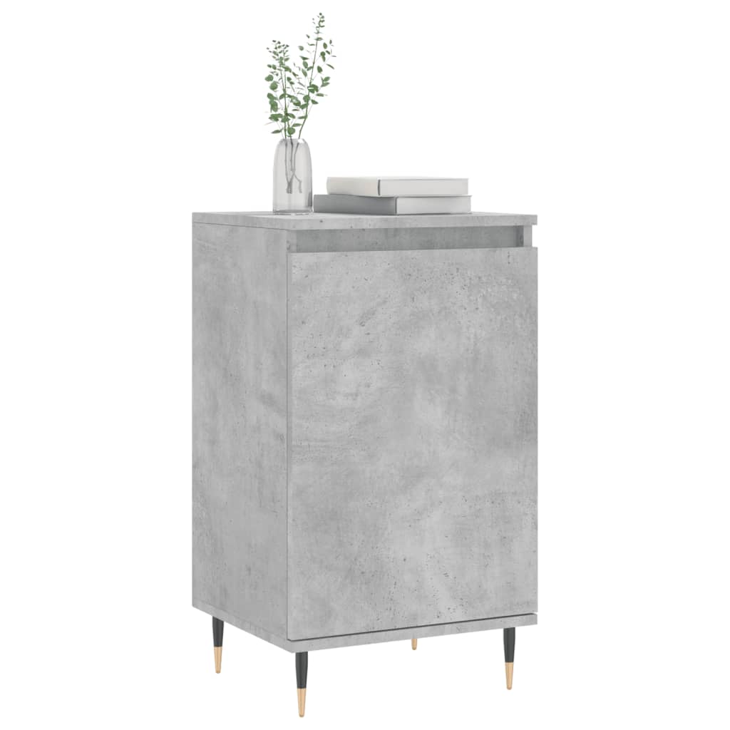 Sideboard Betongrau 40x35x70 cm Holzwerkstoff