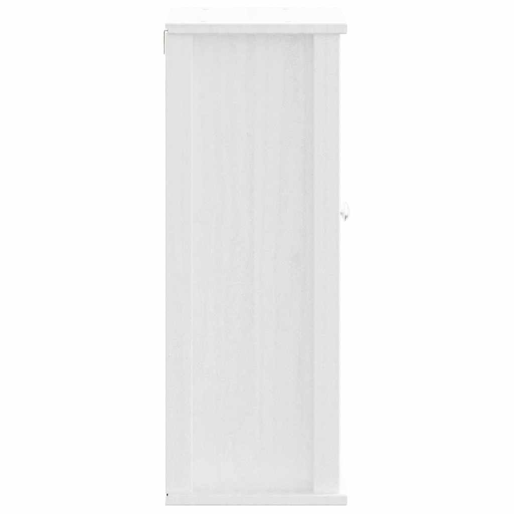 Bad-Wandschrank BERG Weiß 40x27x71,5 cm Massivholz Kiefer