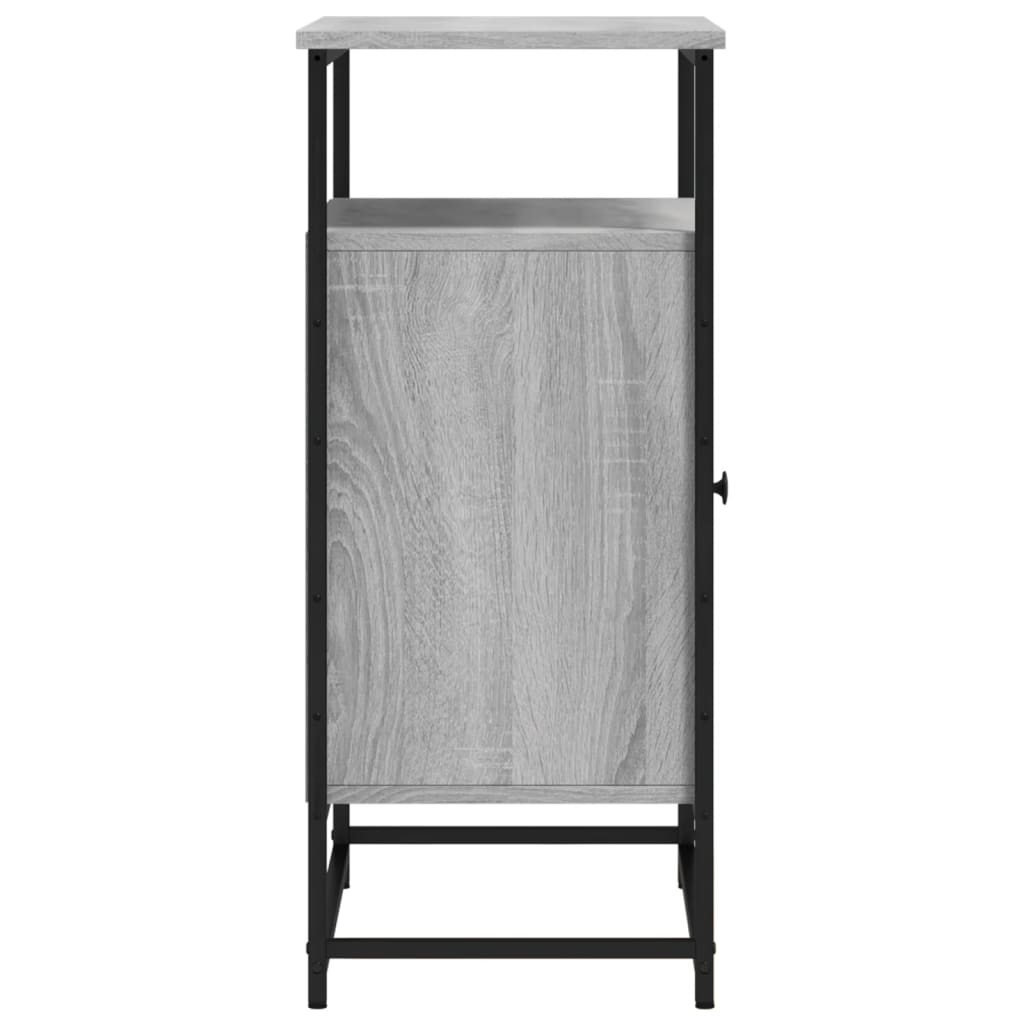 Sideboard Grau Sonoma 69x35x80 cm Holzwerkstoff