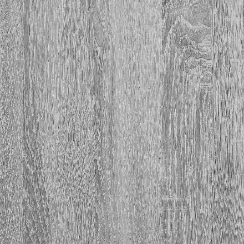 Bettgestell Grau Sonoma 75x190 cm Holzwerkstoff