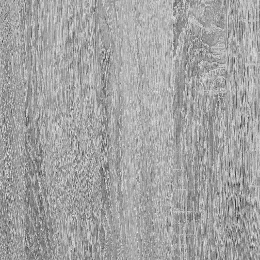 Waschbeckenunterschrank Grau Sonoma 90x33x60 cm Holzwerkstoff