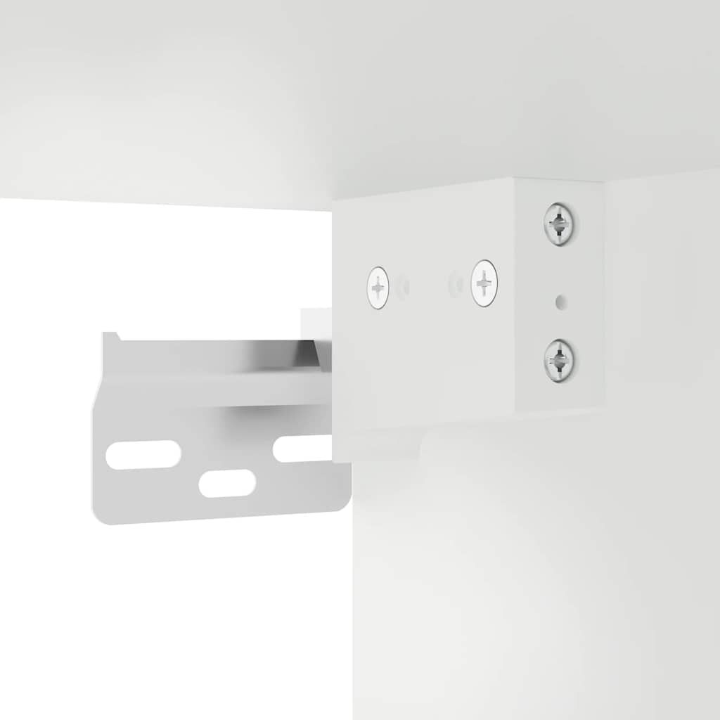 Küchen-Hängeschrank Lucca Hochglanz-Weiß Holzwerkstoff