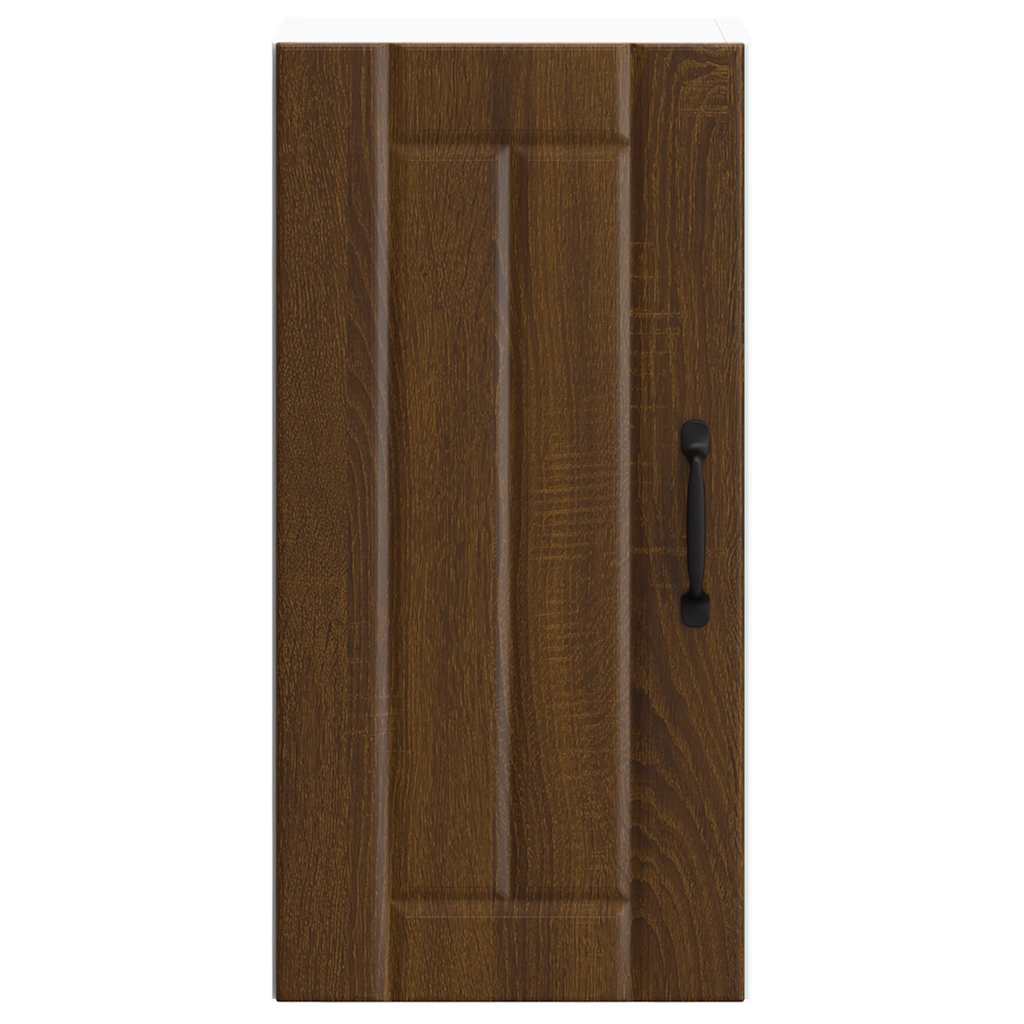 Küchen-Hängeschrank Lucca Braun Eichen-Optik Holzwerkstoff