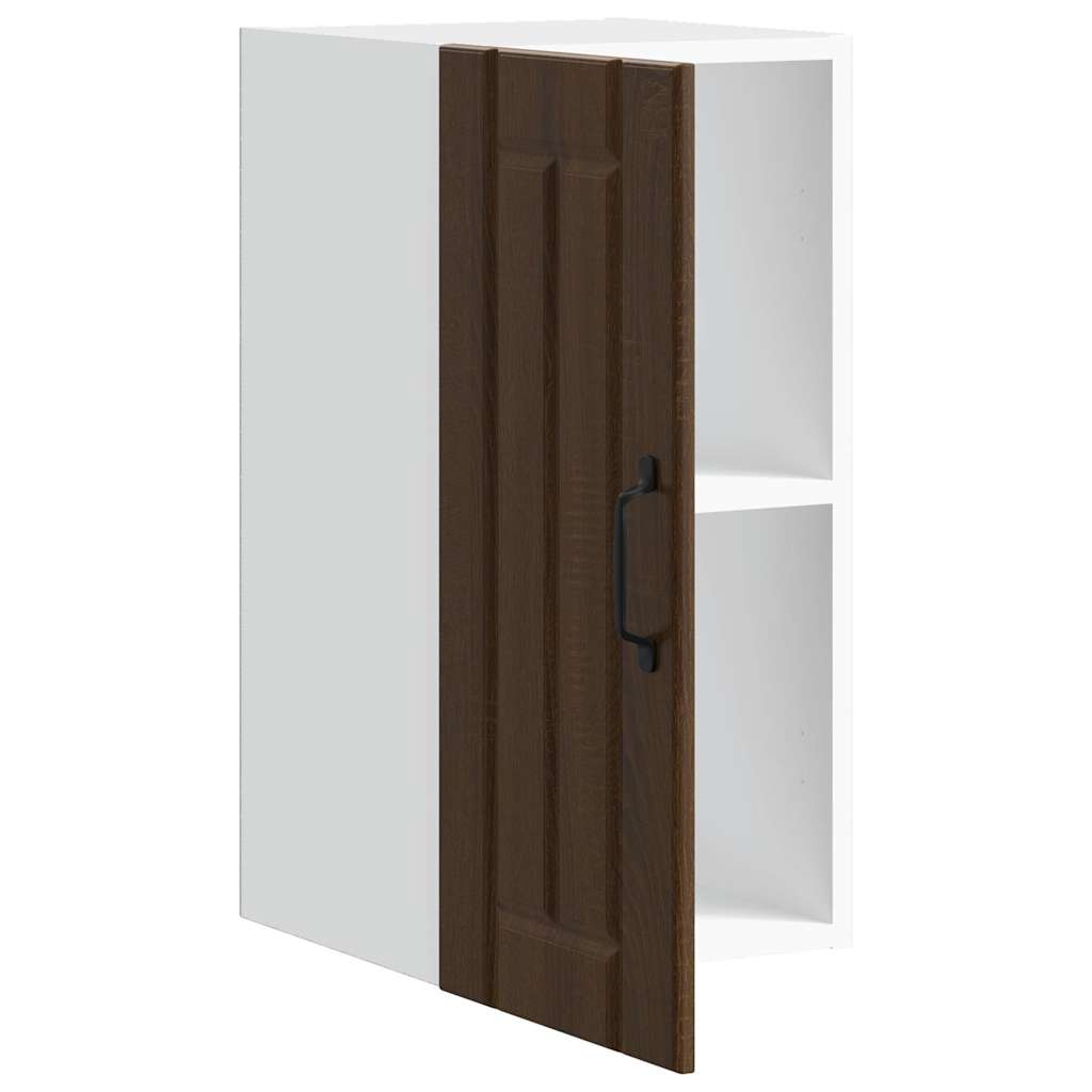Küchen-Hängeschrank Lucca Braun Eichen-Optik Holzwerkstoff