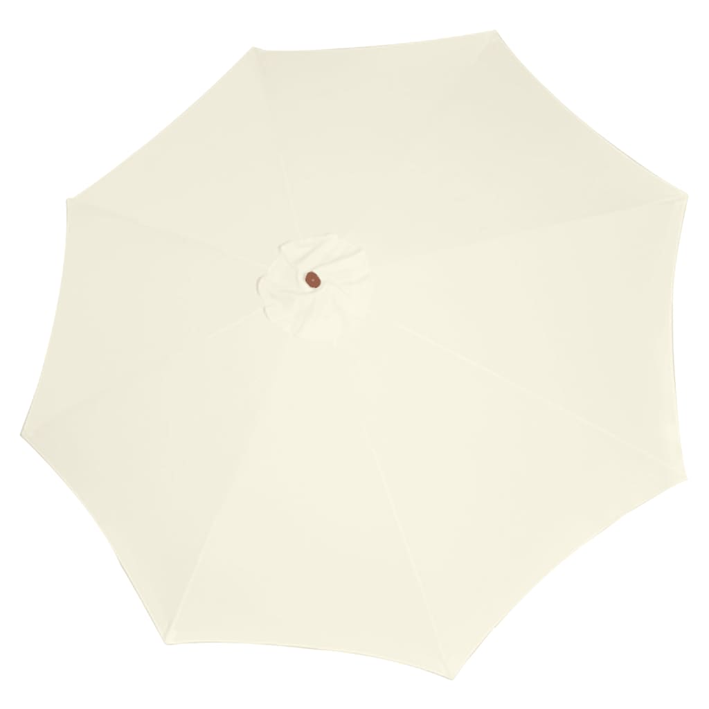 Sonnenschirm 300 x 258 cm Sandweiß