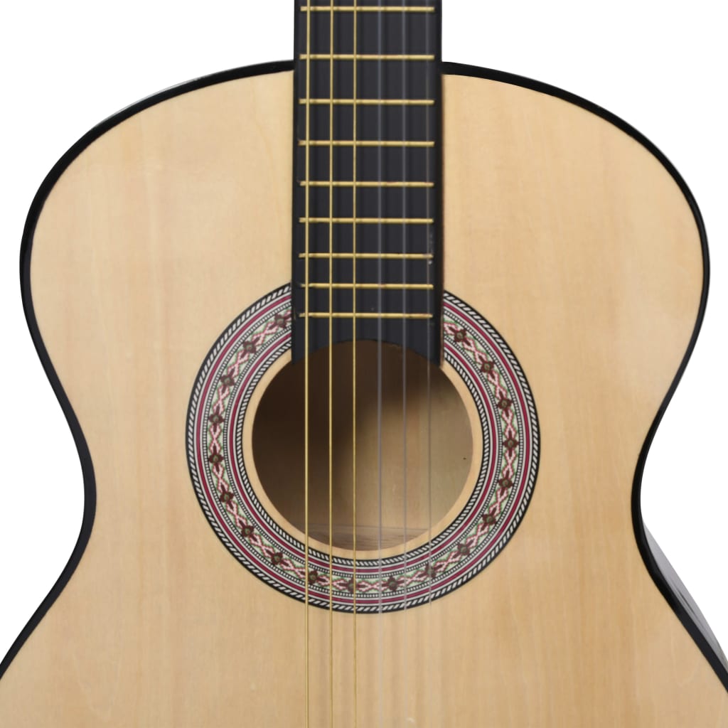 8-tlg. Klassikgitarren-Set für Anfänger 3/4 36"