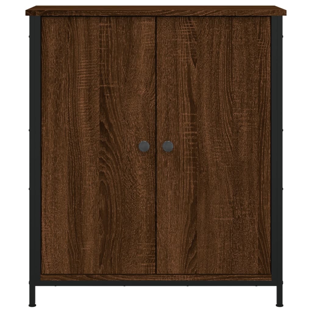 Sideboard Braun Eichen-Optik 70x30x80 cm Holzwerkstoff